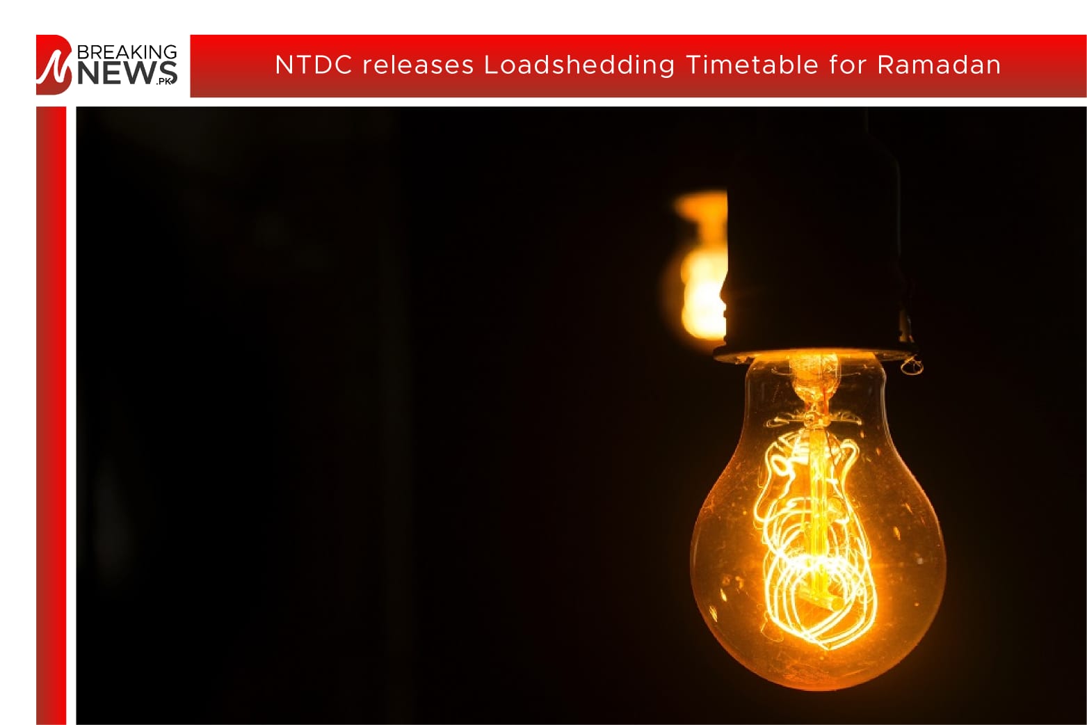 NTDC releases Loadshedding Timetable for Ramadan