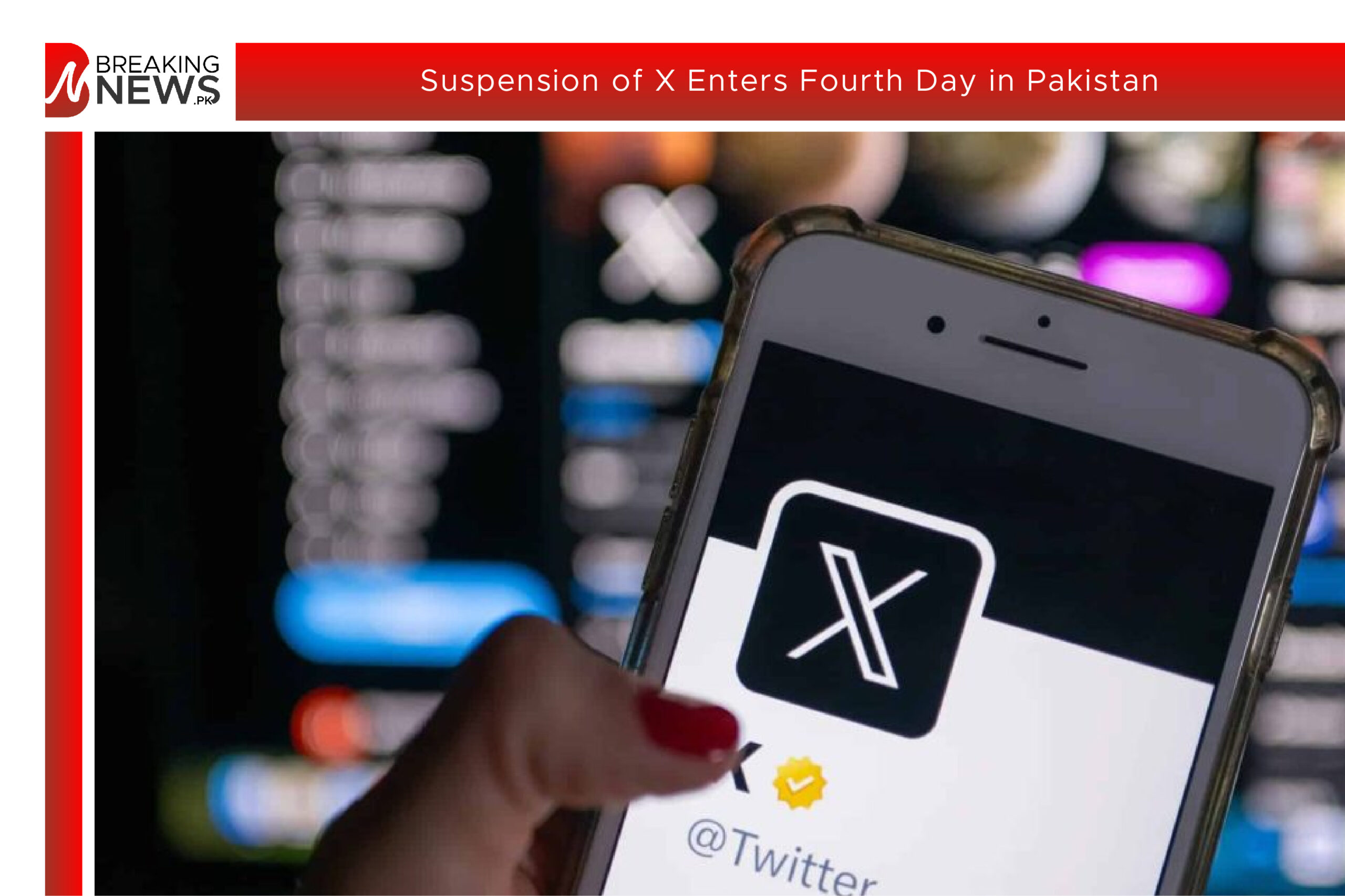 Suspension of X Enters Fourth Day in Pakistan