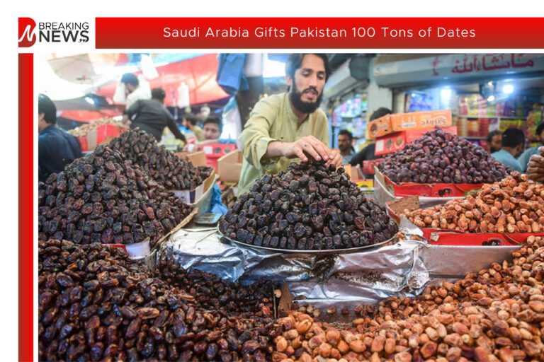 Saudi Arabia Gifts Pakistan 100 Tons of Dates