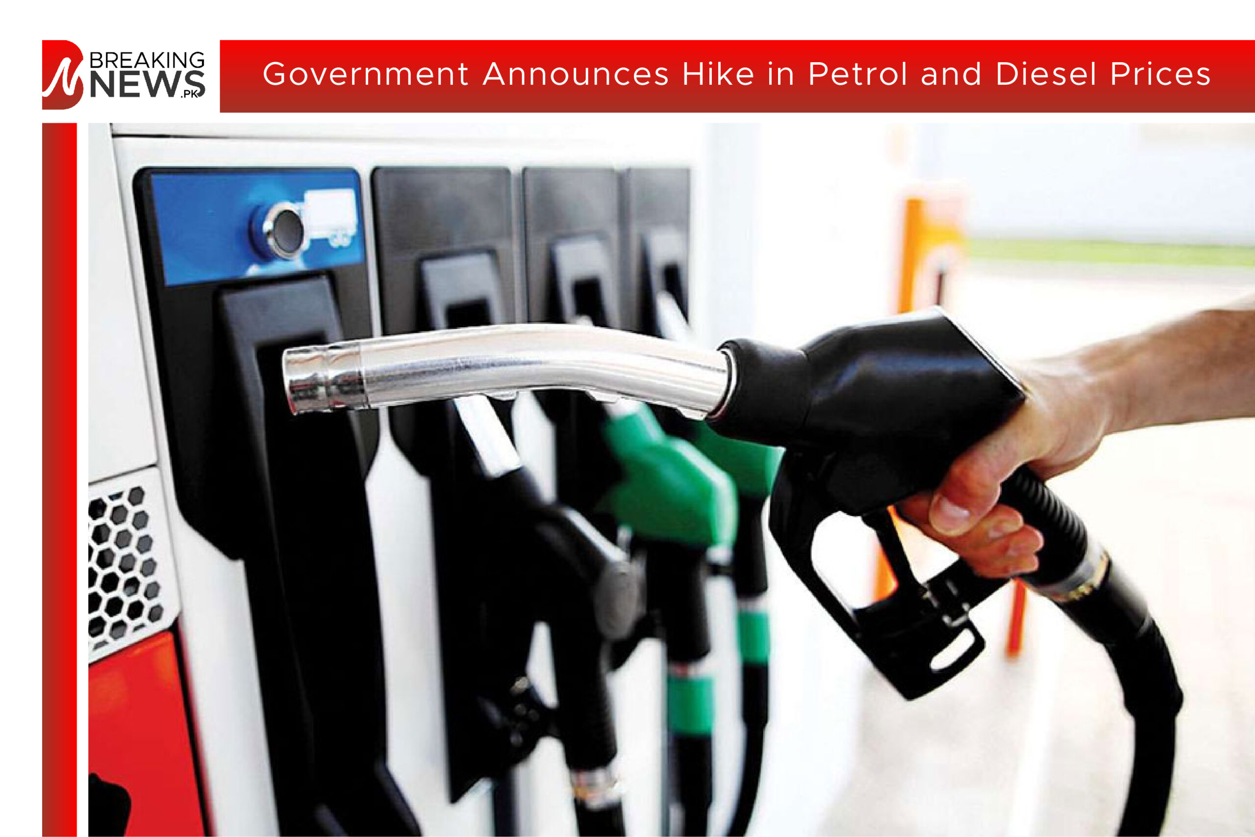 Government Announces Hike in Petrol and Diesel Prices