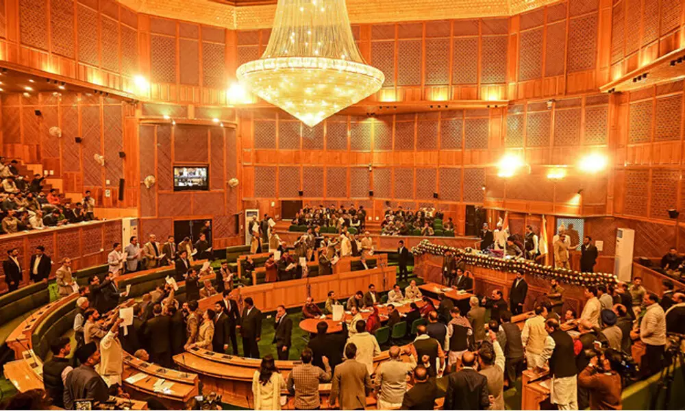 Election for leader of house in AJK Assembly being held today